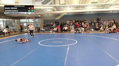 42-45 lbs Cons. Round 1 - Ulysses Garcia, Lakeview vs Izrael Trevino, Nebraska Elite