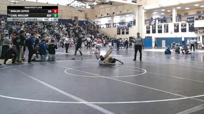 114 lbs Round Of 16 - Shiloh Joyce, Christian Brothers Academy vs Cael Muller, Notre Dame Green Pond