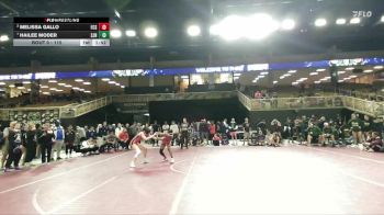 115 lbs Quarterfinal - Hailee Moder, St. John Neumann vs Melissa Gallo, Florida Christian School