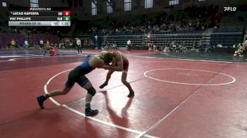149 lbs Round Of 16 - Lucas Kapusta, Lock Haven vs Pat Phillips, Franklin & Marshall
