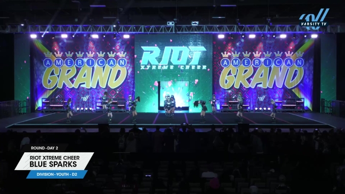 Riot Xtreme Cheer - Blue Sparks [2024 L1 Youth - D2 Day 2] 2024 The ...