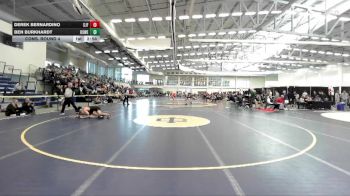 133 lbs Cons. Round 4 - Derek Bernardino, St. John Fisher vs Ben Burkhardt, Oswego State
