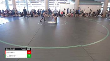 144 lbs Cons. Round 3 - James Otuhiva, Palo Alto Elite vs Brevyn Lopez, Grapevine Grapplers