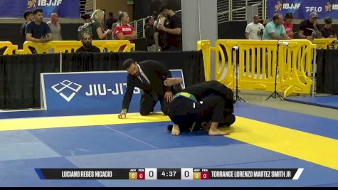 Torrance Lorenzo Martez Smith Jr vs Luciano Reges Nicacio 2026 Pan Jiu Jitsu IBJJF Championship