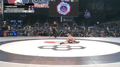 120 lbs Cons. Sub-rd Of 16 - Jasper Kling, Pennsylvania vs Peter Alexander Schutz, Minnesota