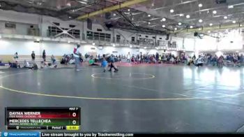 180 lbs Round 1 (4 Team) - Mercedes Tellechea, Indiana INFERNO BLACK vs Daynia Werner, Free Range Chickens