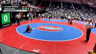 105 lbs Quarterfinal - Bentley Burke, Central (Carroll) vs Mylashia Robinson, Cedartown