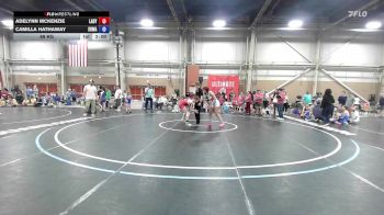 69 kg Rr Rnd 7 - Adelynn McKenzie, Lady Warriors United - GK8E vs Camilla Hathaway, South Hills Wrestling Academy - GK8E