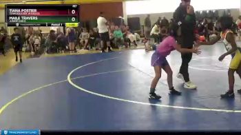 59 lbs Round 3 - Maile Travers, Junior Gaels vs Tiana Postier, Team Boulder Jr Eagles