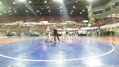 116 lbs 1st Place Match - Peytn Morel, Choteau Wrestling vs Sophia Garza, Scrap Yard Garage Wrestling