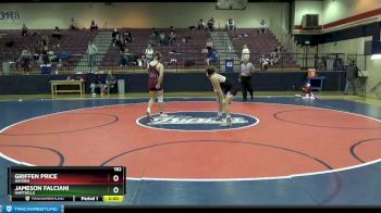 182 lbs Semifinal - Jameson Falciani, Hartselle vs Griffen Price, Hayden