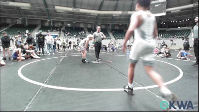 110 lbs Quarterfinal - Jett Greer, Shelton Wrestling Academy vs Creed Rolan, Standfast