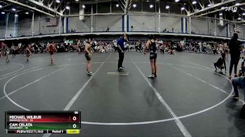 96 lbs Round 6 (10 Team) - Michael Wilbur, Brawler Elite vs Cam Celata, Doughboy