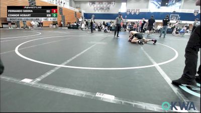 110-120 lbs Rr Rnd 5 - Fernando Sierra, OKC Saints Wrestling vs Connor Hobart, Team Nomad