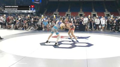 94 lbs Cons. Sub-quarters - Carter Noonan, Illinois vs Macklin Doyle, Iowa