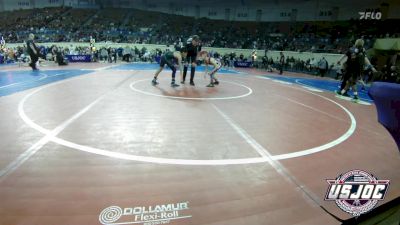 64 lbs Semifinal - Grady Zinter, Owasso Takedown Club vs Tristan Sinn, Iron Grapplers Wrestling Club