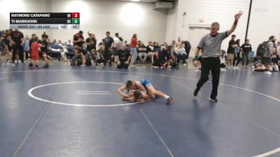 90 lbs Consi Of 4 - Raymond Catapano, NY vs Tj Markijohn, NC