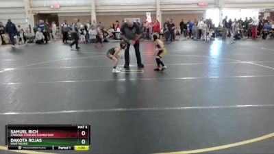 43 lbs Round 3 - Dakota Rojas, Unattached vs Samuel Rich, Standish Sterling Elementary