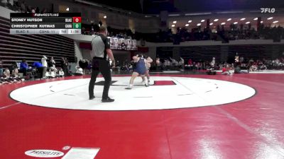 215 lbs Quarterfinals (8 Team) - Stoney Hutson, BLACKWELL vs Christopher Kutmas, CASCIA HALL