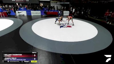 57 lbs Cons. Semi - William Thornton, California vs Joseph Mills, Nor Cal Take Down Wrestling Club