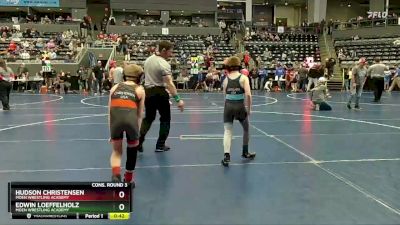 75 lbs Cons. Round 3 - Hudson Christensen, Moen Wrestling Academy vs Edwin Loeffelholz, Moen Wrestling Academy