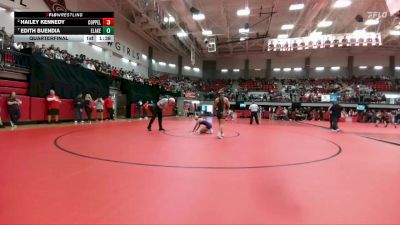 120 lbs Quarterfinal - Edith Buendia, Eastlake vs Hailey Kennedy, Coppell