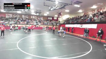 150 lbs Champ. Round 2 - Jack Hamann, Twin Falls vs Jaxon Ingram, Timberline High School