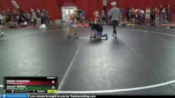 152 lbs Round 1 (4 Team) - Grady Bernu, Brainerd/Pillager vs Henry Downing, Glenbrook South 1
