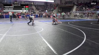 105 lbs Cons. Round 1 - Leah Behnk, Power House Youth Wrestling Club vs Ragan Wege, Clay County