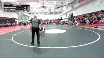 120 lbs 3rd Place Match - Isaak Wilkins, Ralston Valley vs Ryan Holmberg, Rock Canyon