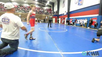 80 lbs Rr Rnd 1 - Cash Graves, Caney Valley Wrestling vs Jackson Graham, Raw Wrestling Club