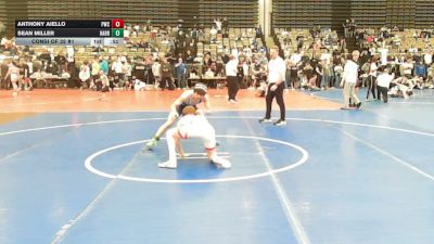 128-H lbs Consi Of 32 #1 - Anthony Aiello, Prime Wrestling Club vs Sean Miller, Harry S Truman