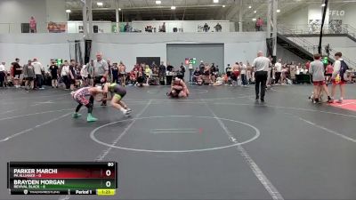 80 lbs Round 4 (6 Team) - Brayden Morgan, Revival Black vs Parker Marchi, PA Alliance