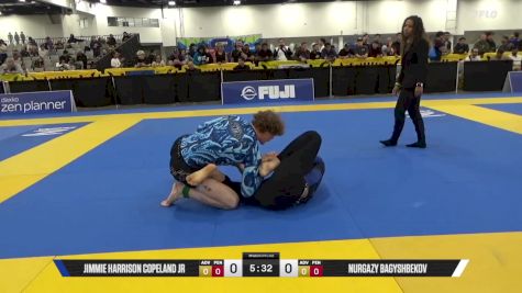 Nurgazy Bagyshbekov vs Jimmie Harrison Copeland Jr 2025 World IBJJF Jiu-Jitsu No-Gi Championship