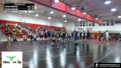 Youth-60 lbs Prelims - Lucas Parraga, Morris Knolls vs Shawn Imbimbo, South Plainfield