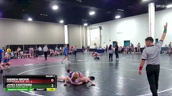 157 lbs Round 2 (6 Team) - James Kansteiner, Nebraska Smash (Dev A) vs Andrew Brown, Team Michigan Blue - DEV