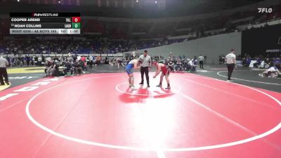 4A Boys 165 lbs Cons. Round 1 - Noah Collins, La Grande Boys vs Cooper Arend, Tillamook Boys