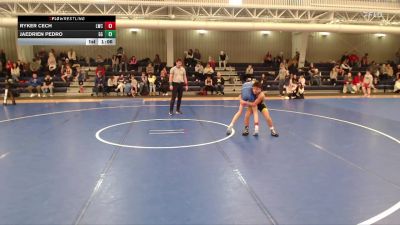 101-109 lbs Semifinal - Jaedrien Pedro, GI Grapplers vs Ryker Cech, Lakeview Wrestling Club