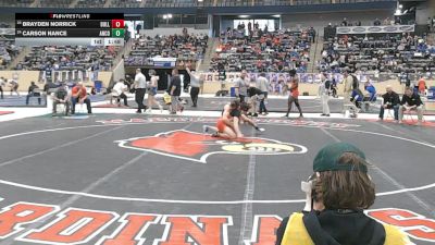 157 lbs Champ. Round 1 - Brayden Norrick, Bullitt East vs Carson Nance, Anderson County
