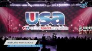 Highland High School - Varsity Song/Pom Advanced -- Medium (8-11) [2023 Varsity Song/Pom Advanced -- Medium (8-11) Day 3] 2023 USA Spirit & Junior Nationals/Collegiate Championships