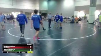 106 lbs Round 3 (16 Team) - Jorge Marvin, Michigan vs Aiden Woods, Franklin Black