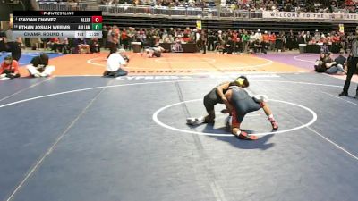6A 126 lbs Champ. Round 1 - Izayiah Chavez, Allen vs Ethan Josiah Weems, Arlington Lamar