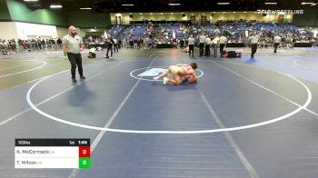 120 lbs Round Of 128 - Kieron McCormack, GA vs Trevor Wilcox, OH