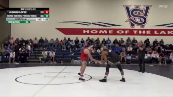 184 lbs Semifinal - Matteo Monteiro Furtado Tresse, Umpqua Community College vs Lusiano Lopez, Clackamas Community College