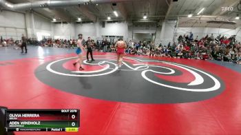 140 lbs Champ. Round 1 - Olivia Herrera, Brush vs Aden Windholz, Broomfield