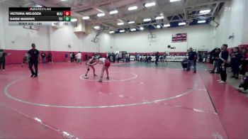 130 lbs Cons. Round 3 - Victoria Melgoza, King, Martin Luther Jr vs Saige Maddux, Tesoro