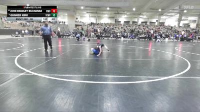 60 lbs Cons. Round 2 - John Bradley Buchanan, Wave Wrestling Club vs Gunner Kirk, Buccaneer Wrestling Club