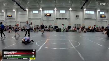 56 lbs Round 8 (10 Team) - Keegan Leddy, Brawler Elite vs Garret Wisniewski, Rambler WC