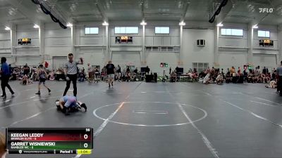 56 lbs Round 8 (10 Team) - Keegan Leddy, Brawler Elite vs Garret Wisniewski, Rambler WC