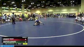 106 lbs Round 9 (10 Team) - Brennan Leonard, Indiana Smackdown Gold vs Jackson Tenny, STL Blue